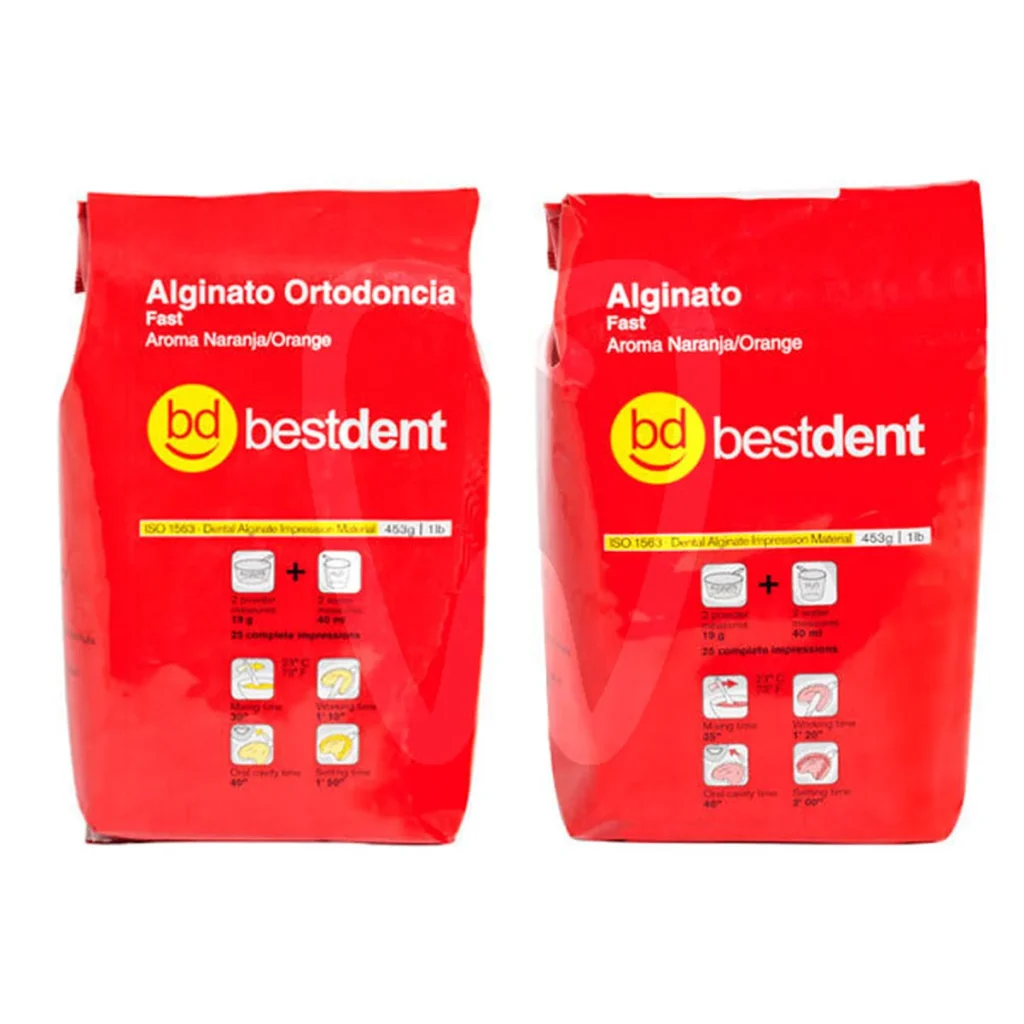 BESTDENT Alginate Fast и Orthodontic Fast 453 g – алгинат за дентални отпечатъци