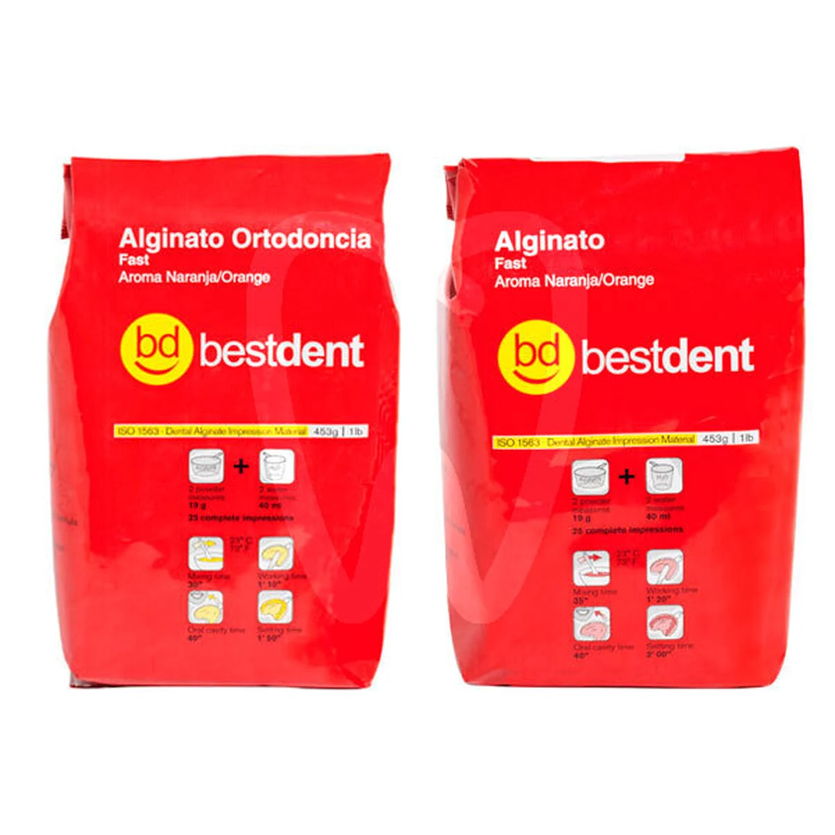 BESTDENT Alginate Fast и Orthodontic Fast 453 g – алгинат за дентални отпечатъци