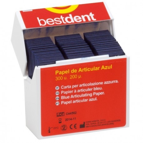 Артикулационна хартия Bestdent 200 микрона, 300 листа